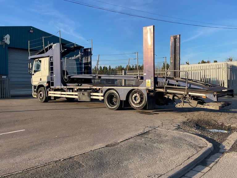 2014 7 CAR TRANSPORTER EURO 6 DAF CF 330 BELLE 26 TON HGV RECOVERY TRUCK