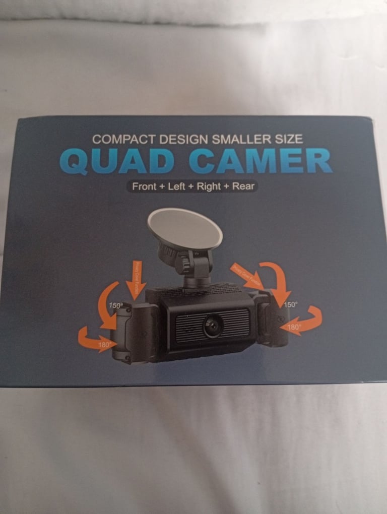 Quad camera dash cam 