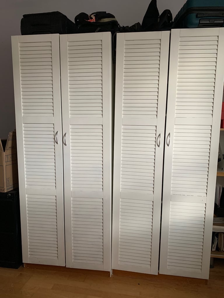 Two single wardrobes Ikea 
