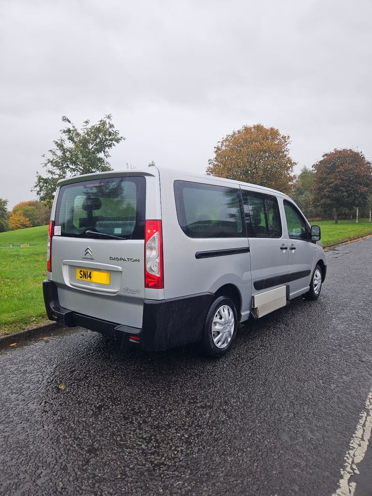 14/ reg citroen dispatch 2.0 hdi lwb 7seats plus wheelchairs minibus vivaro trafic vito custom