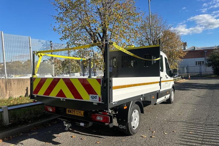 2025 Ford Transit 350 Trend L3 LWB Double Cab Dropside RWD 2.0 EcoBlue 165ps DAP, CALL FOR CO Dro...