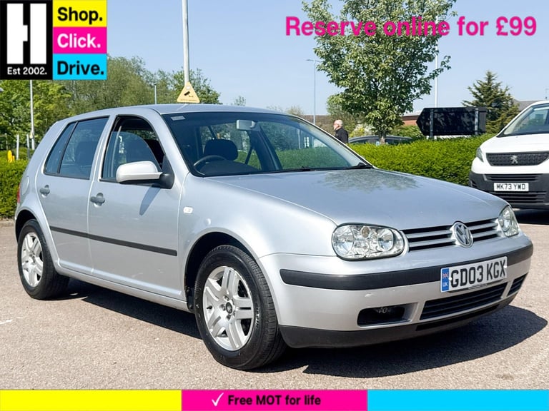 2003 Volkswagen Golf 1.6 Match 5dr HATCHBACK Petrol Manual