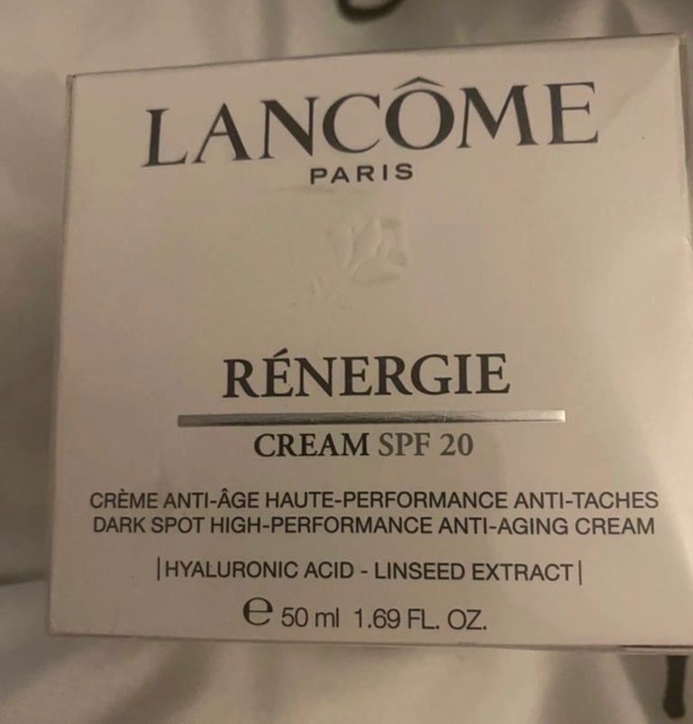 image for Lancôme renergie 20 spf brand new sealed collection de757rt