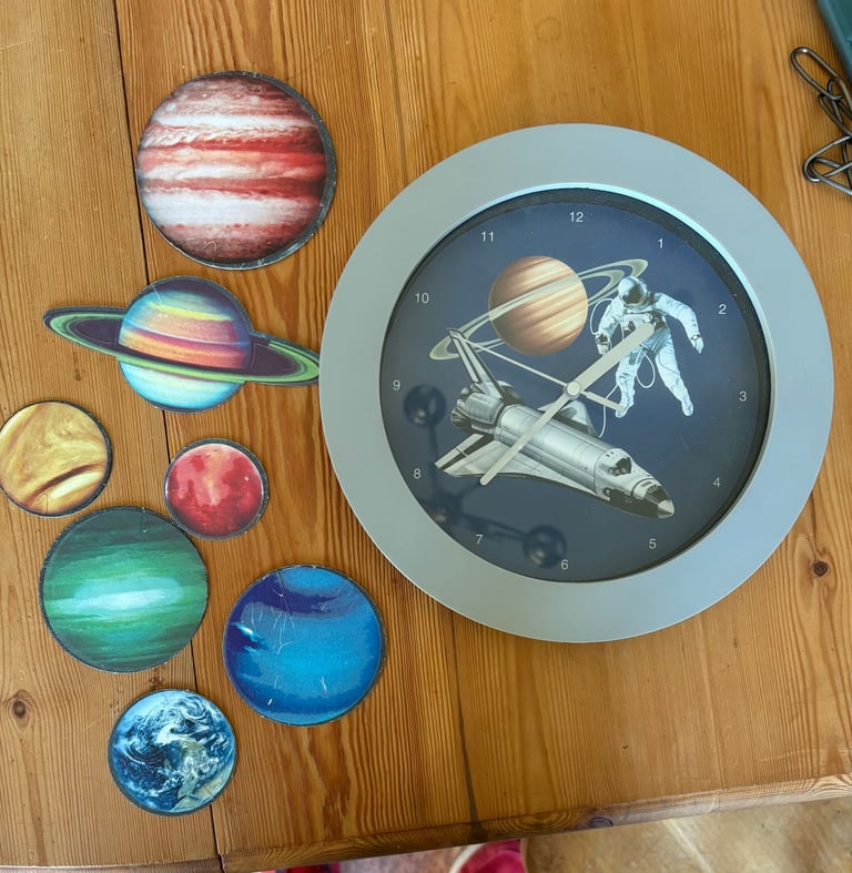 Battery operated clock 