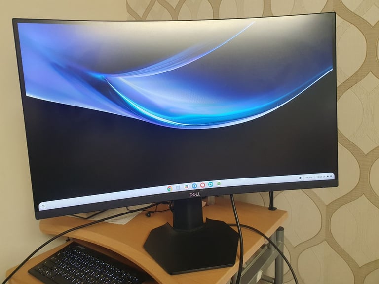 image for Dell S2721HGF 27 Inch curved gaming monitor, Full HD,144Hz, VA, 1ms MPRT