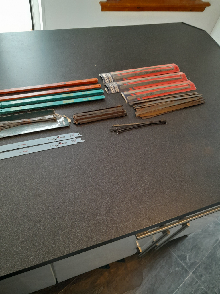 Big Hacksaw Blades/JuniorHacksaw Blades/Padsaw Blades All NEW