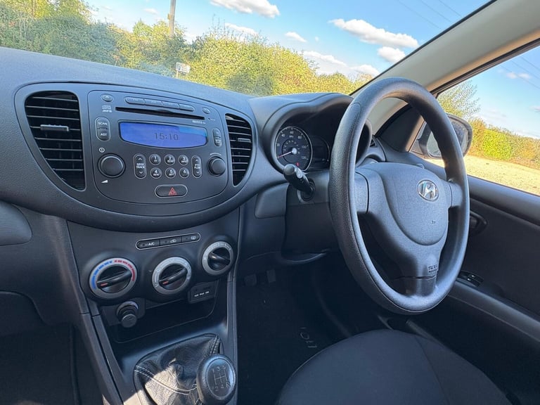 2012 Hyundai i10 1.2 Active Euro 5 5dr HATCHBACK Petrol Manual