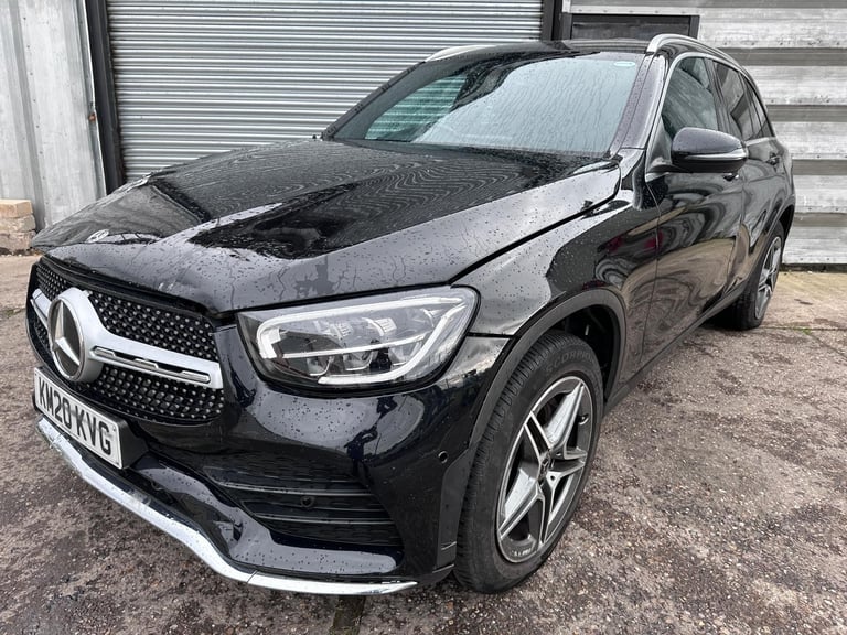 2020 20 REG MERCEDES GLC 220 AMG LINE 4MATIC DAMAGED REPAIRABLE SALVAGE