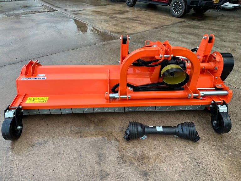 NEW Heavy Duty 250 cm Flail Mower Offset Side shift (Hammer Flails) for tractor