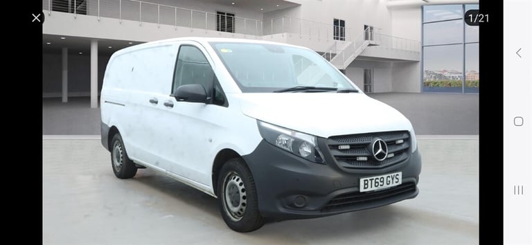 image for 2019 Mercedes-Benz Vito 114 PURE L2 2.1 cdi LWB Panel Van Diesel Manual