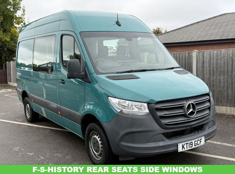 2019 Mercedes-Benz Sprinter 2.1 314 CDI Panel Van 5dr Diesel G-Tronic+ RWD L2 H2 Euro 6 (143 ps) ...