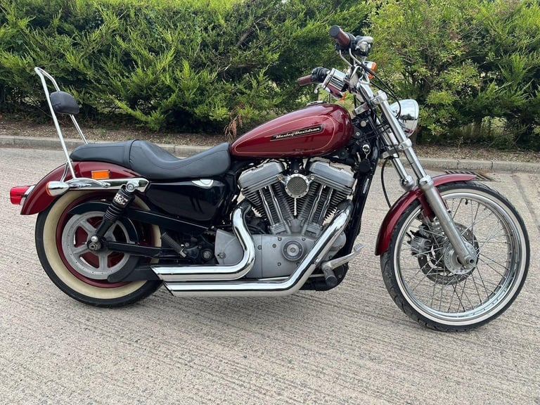 2009 09 HARLEY-DAVIDSON XL883C XL 883 C SPORTSTER CUSTOM CRUISER XLH883 - 2k MLS