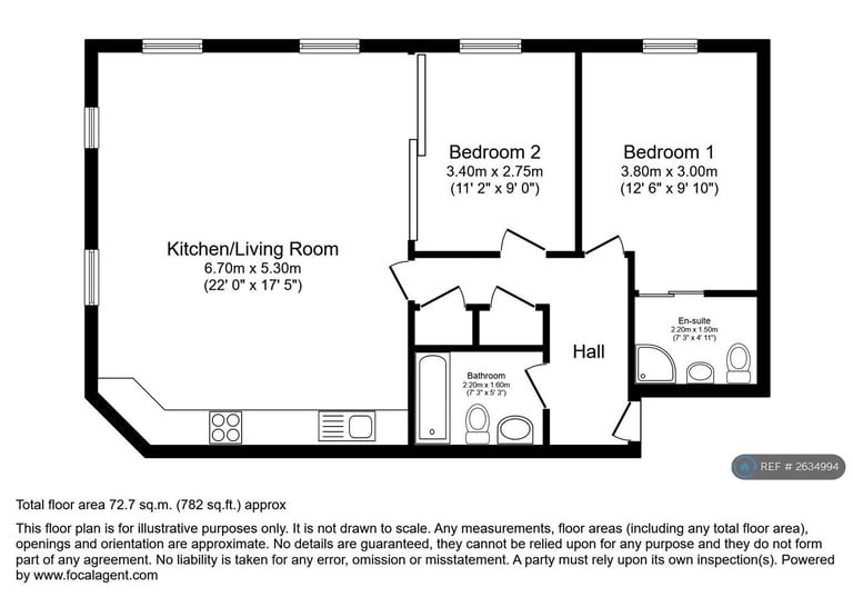2 bedroom flat in Charlotte Street, Manchester, M1 (2 bed) (#2634994)