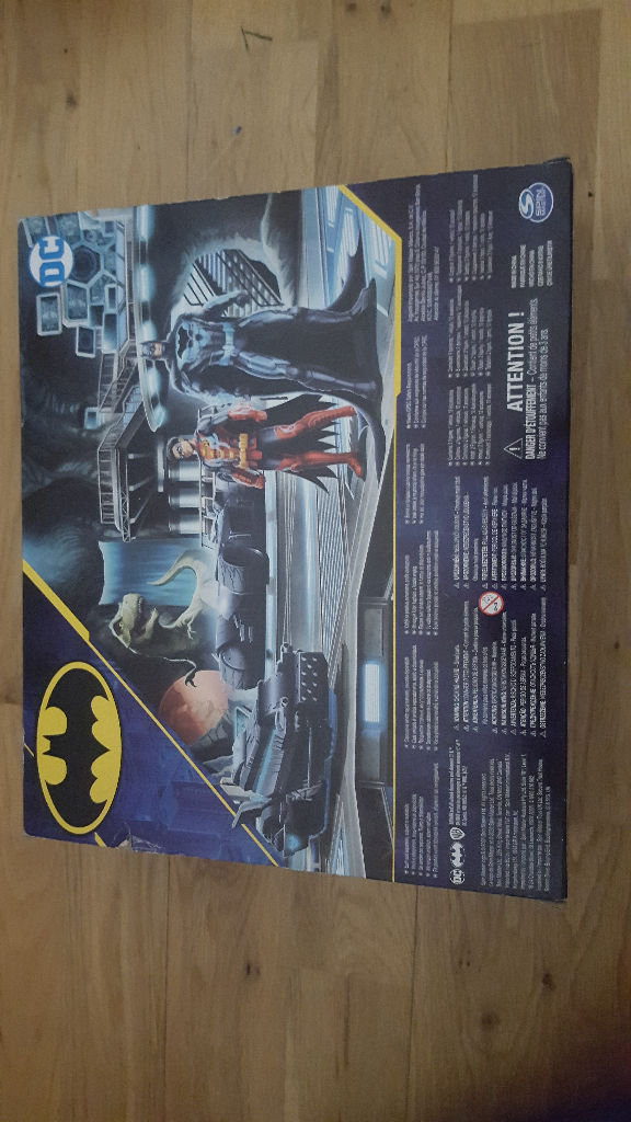 spin master dc bane vs batman figures & moto tank with accessories boxed new other