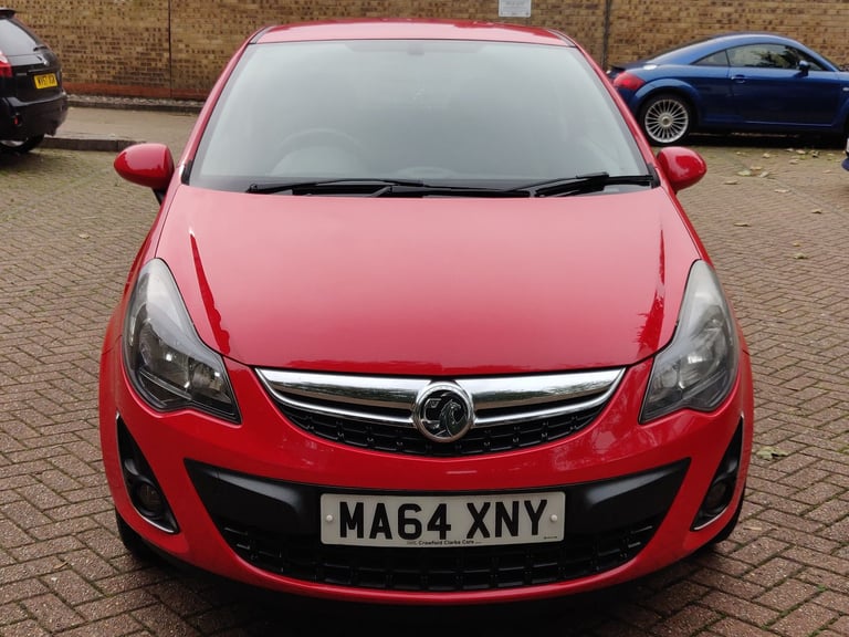 VAUXHALL CORSA 1.2 SXi 2014 64 REG RED 3 DOOR HATCH 5 SPEED MANUAL A/C 98K ULEX FREE EXCELLENT!
