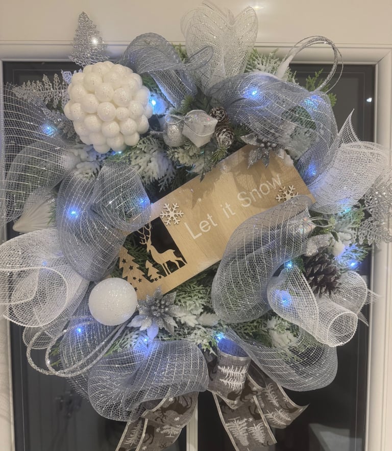 image for christmas door decor