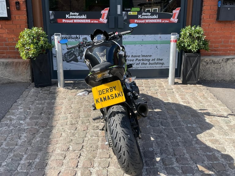 2019 / 69 reg Kawasaki Z900 Performance naked motorcycle in White