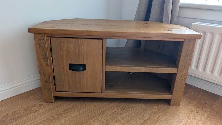 image for Wooden  Corner TV unit. 