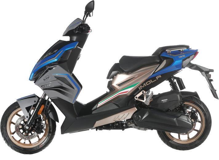 F.B Mondial Imola 125cc Sport Scooter