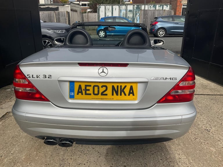 2002 Mercedes-Benz SLK 3.2 SLK32 AMG 2dr CONVERTIBLE Petrol Automatic