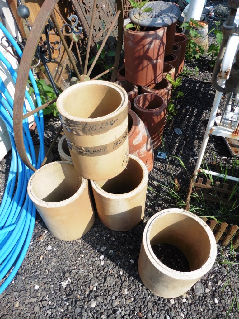 image for Chimney pots/liners £10 each-ideal for protecting plants