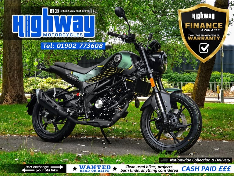 NEW Benelli Leoncino 125 Naked Sport Motorcycle CBT Learner Legal Finance