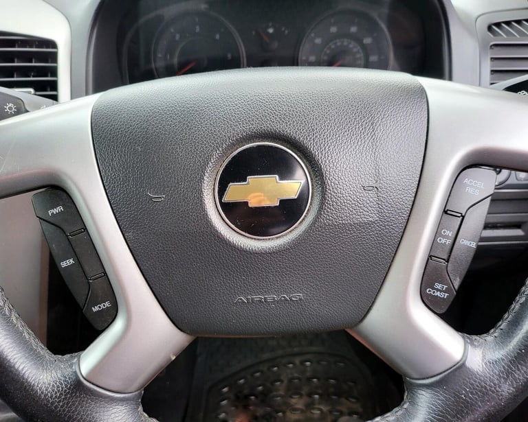2010 CHEVROLET CAPTIVA 2.0 VCDi LTZ 5 DOOR 7 SEATER AUTOMATIC BLACK