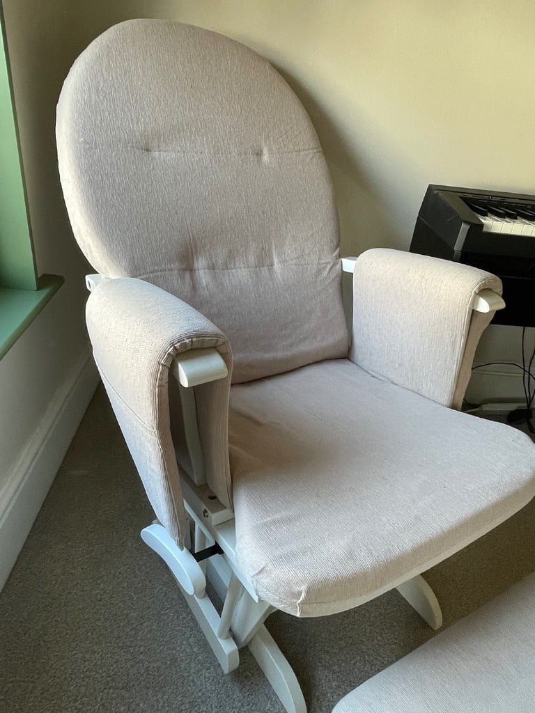 Nursing glider rocking chair