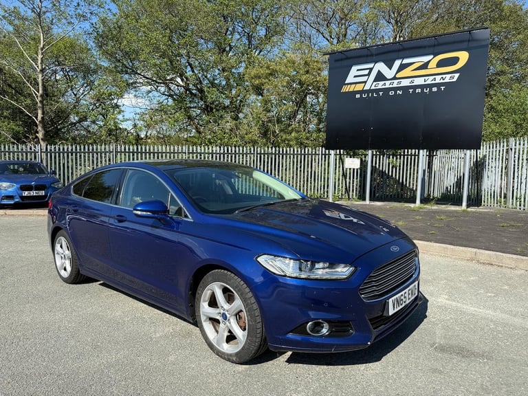 2015 65 REG FORD MONDEO TITANIUM TDCI 2.0 DIESEL BLUE EURO 6 ULEZ