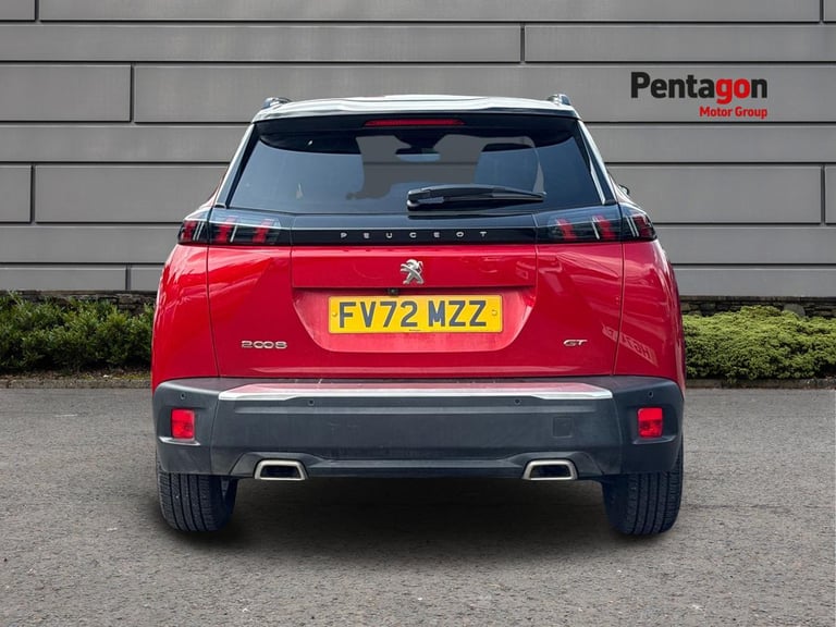 Peugeot 2008 SUV 1.2 Puretech Gt Suv 5dr Petrol Eat Euro 6 s/s 130 Ps Petrol