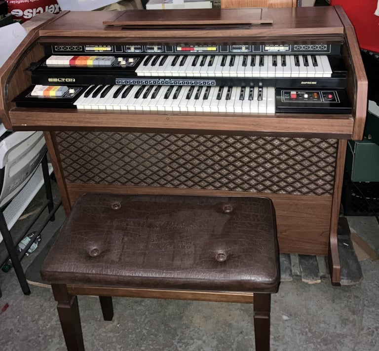 image for Belton Supreme Electric Organ With Seat