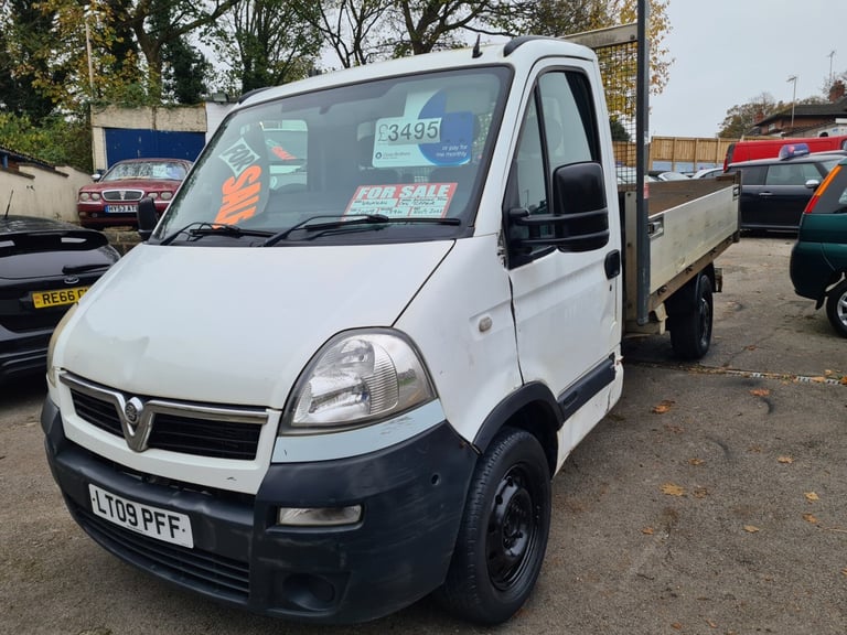 2009 Vauxhall Movano 3500 2.5CDTI 100ps 6 Chassis Cab CHASSIS CAB Diesel Manual