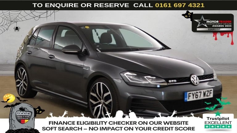 2017 Volkswagen Golf 2.0 TDI 184 GTD BlueLine 5dr HATCHBACK DIESEL Manual