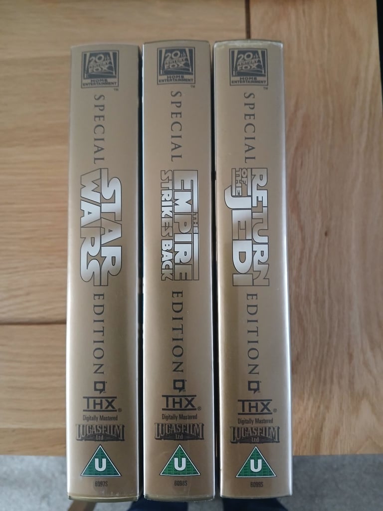 Star Wars VHS Tapes