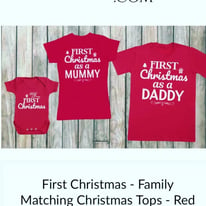 First family Christmas Tshirts
