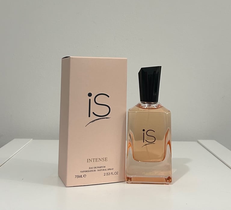 image for iS INTENSE 75ml EAU DE PARFUM BY FRAGRANCE WORLD PERFUMES FOR WOMEN NEW SEALED LASTS LONG