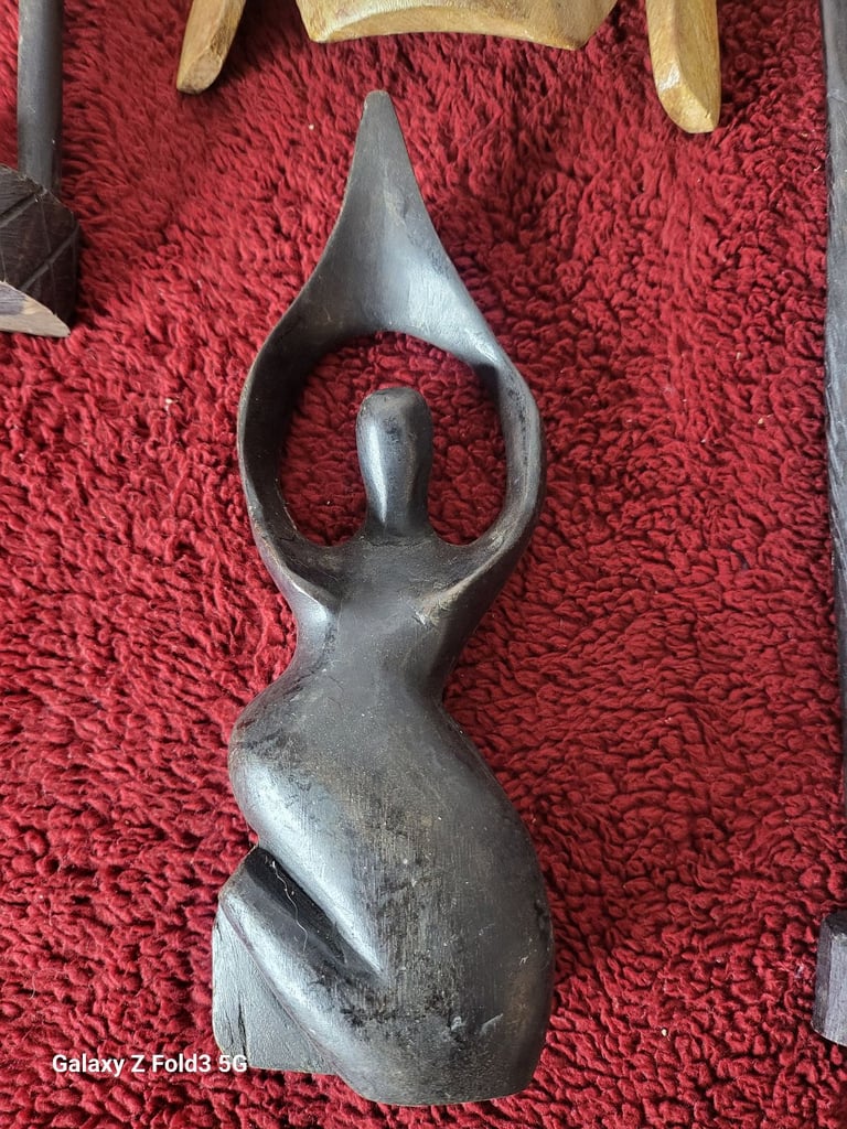 Antique African hand madeStatue collection lot SALE