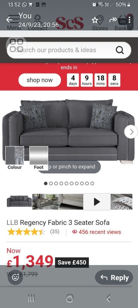 Ashley Manor 3+2 Sofa