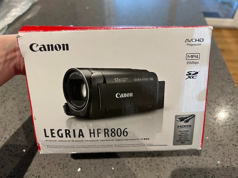 Cannon HFR 806 HD Camcorder 