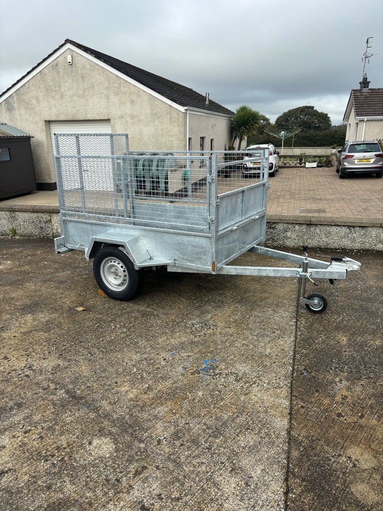 image for Car Trailer - 6 x 4 - Galvanised
