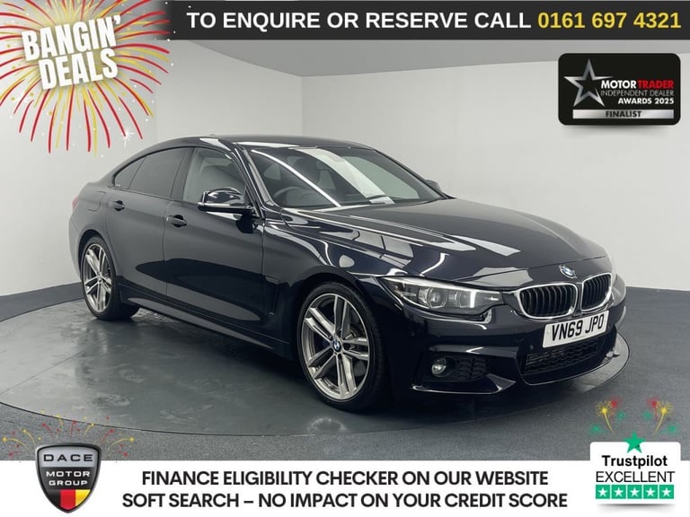 2019 BMW 4 Series Gran Coupe 2.0 420d M Sport Hatchback 5dr Diesel Auto Euro 6 (s/s) (190 ps) Hat...