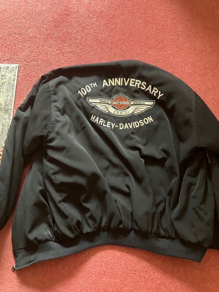 RARE HARLEY 100TH ANNVERARY PADDOCK JACKET XL