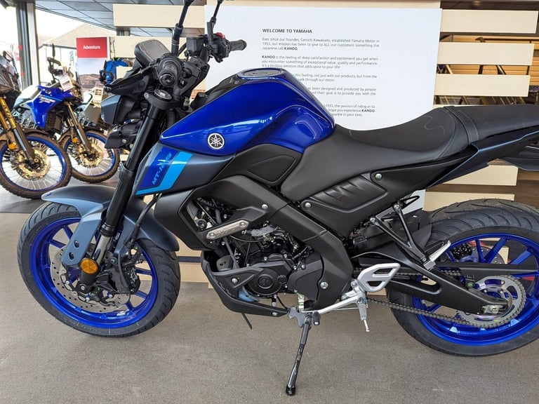 NEW 2025 Yamaha MT-125 ABS. Icon Blue. £5,251 On The Road (NO ADMIN FEES!)