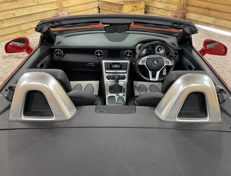 2012 Mercedes-Benz SLK 1.8 SLK200 BlueEfficiency AMG Sport Convertible 2dr Petrol G-Tronic+ Euro ...
