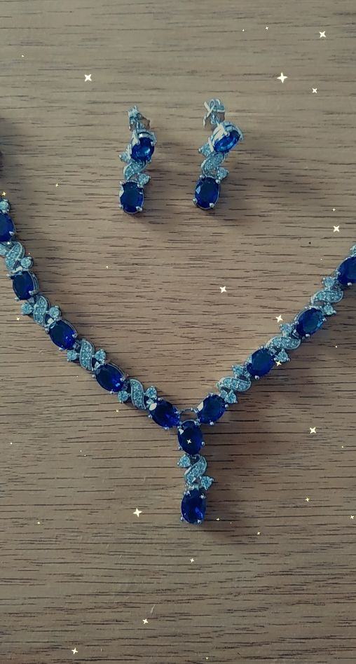 image for Navy blue jewellery 