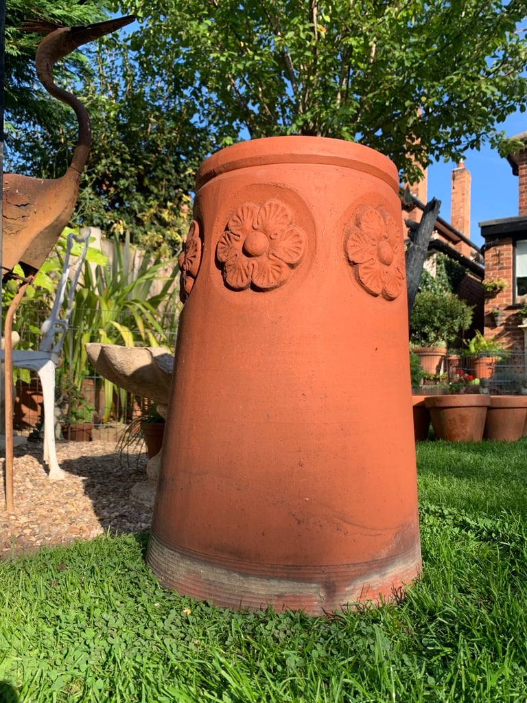 image for Very old Hathern decorative chimney pot 