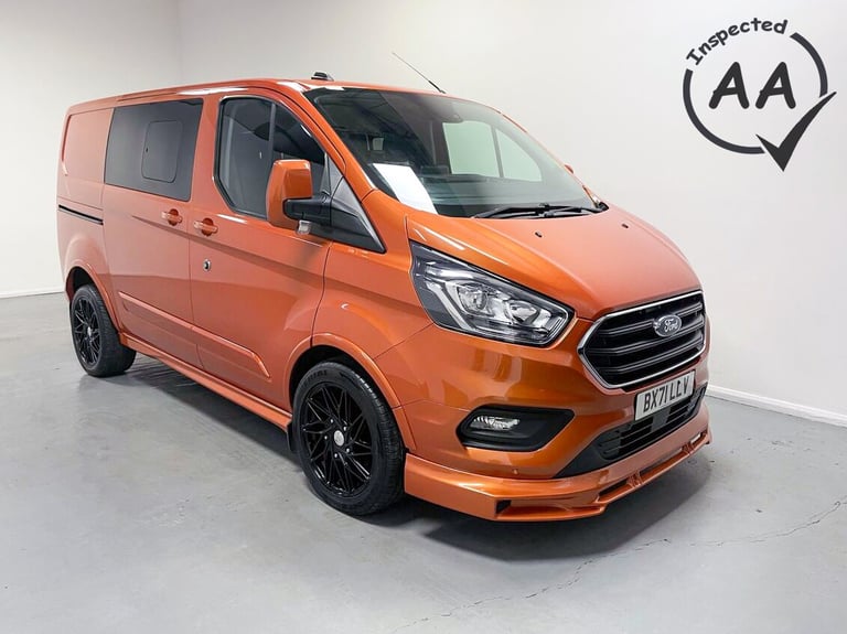 2021 Ford Transit Custom 320 Limited L1 H1 SWB 2.0 EcoBlue 130ps D/Cab Combi Van Diesel Manual