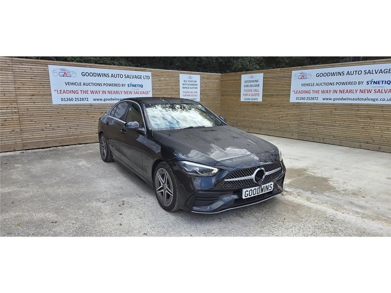 image for 2025 MERCEDES C-CLASS C200 AMG LINE 1.5T HYBRID DAMAGED REPAIRABLE SALVAGE 