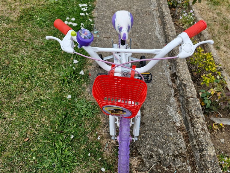 KIDS GIRLS CHILDREN AVIGO 14 INCH WHEELS BIKE BICYCLE