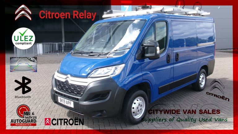 2019 Citroen Relay 2.0 BlueHDi H1 Van PANEL VAN Diesel Manual